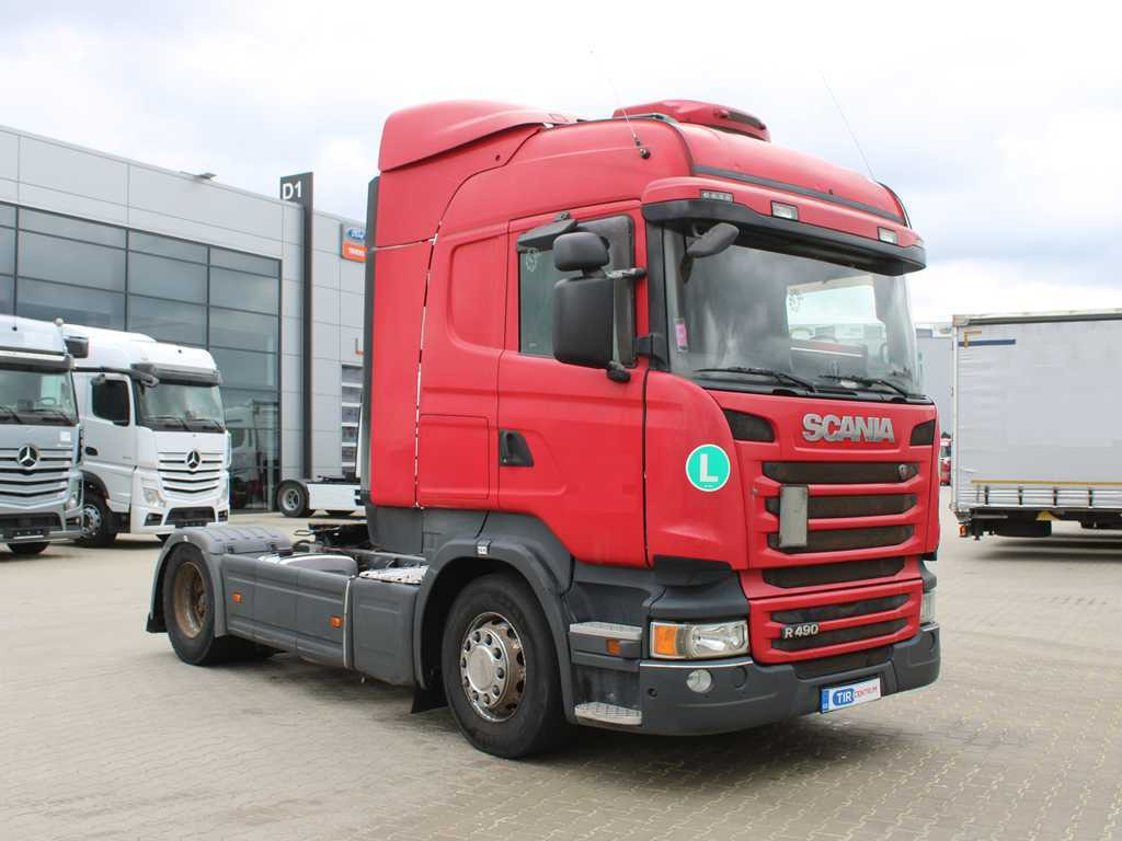 Scania R490, EURO 6, INDEPENDENT AIR CONDITIONING, RETARDER, DUAL-CIRCUIT HYDRAULICS - Tractor unit: picture 3 Scania R490, EURO 6, INDEPENDENT AIR CONDITIONING, RETARDER, DUAL-CIRCUIT HYDRAULICS - Tractor unit: picture 3