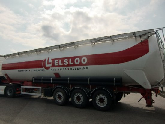 Feldbinder KIP 63.3 Siloauflieger, SAF-Achsen, Alu-Felgen, - Silo semi-trailer: picture 2 Feldbinder KIP 63.3 Siloauflieger, SAF-Achsen, Alu-Felgen, - Silo semi-trailer: picture 2