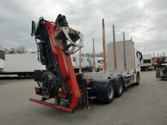 MAN TGX 33.580 BL 6x4, Intarder, Holztransporter, - Timber truck, Crane truck: picture 4 MAN TGX 33.580 BL 6x4, Intarder, Holztransporter, - Timber truck, Crane truck: picture 4