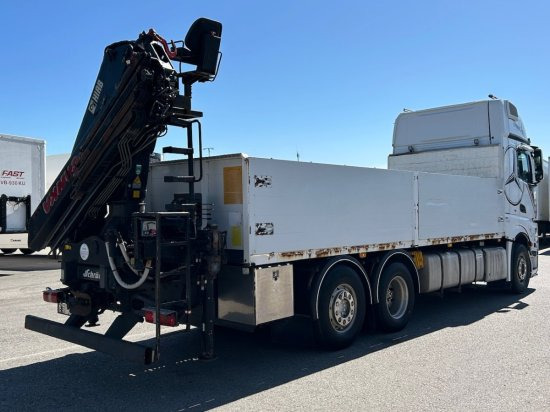 Mercedes-Benz Actros 2545 L 6x2, Retarder, Pritsche, Hiab XS 166 D-4 PRO, E5 - Dropside/ Flatbed truck, Crane truck: picture 5 Mercedes-Benz Actros 2545 L 6x2, Retarder, Pritsche, Hiab XS 166 D-4 PRO, E5 - Dropside/ Flatbed truck, Crane truck: picture 5