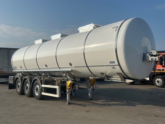 Romex R-31, Lebensmitteltankauflieger 31000l 3 Kammern - Tank semi-trailer: picture 1 Romex R-31, Lebensmitteltankauflieger 31000l 3 Kammern - Tank semi-trailer: picture 1