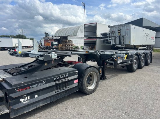 Web Trailer LPRS24 Mitten-Heckschieber 1x20 ft 2x20 ft 1x40ft, - Container transporter/ Swap body semi-trailer: picture 3 Web Trailer LPRS24 Mitten-Heckschieber 1x20 ft 2x20 ft 1x40ft, - Container transporter/ Swap body semi-trailer: picture 3