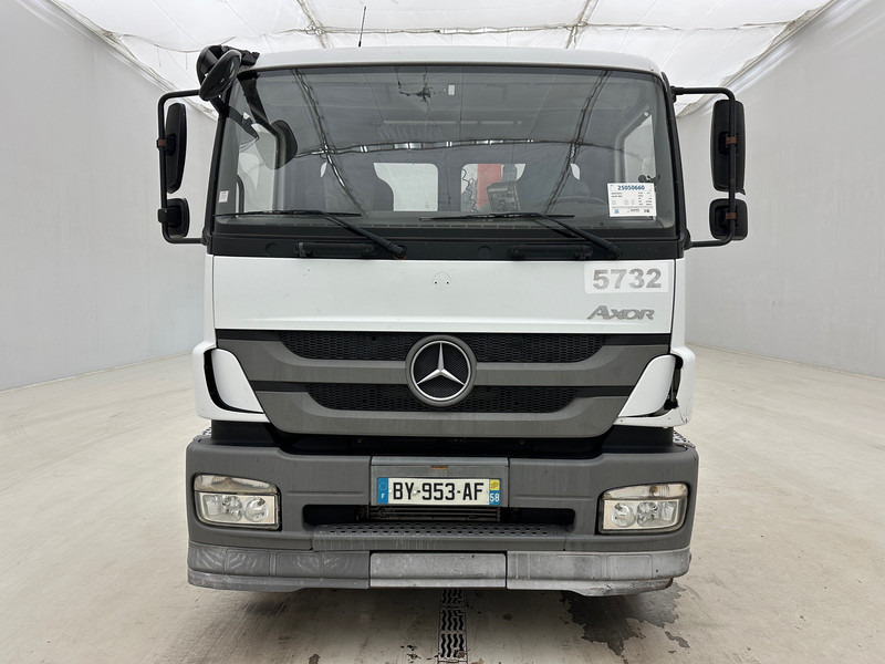 Mercedes-Benz Axor 1824 - Hook lift truck, Crane truck: picture 2 Mercedes-Benz Axor 1824 - Hook lift truck, Crane truck: picture 2