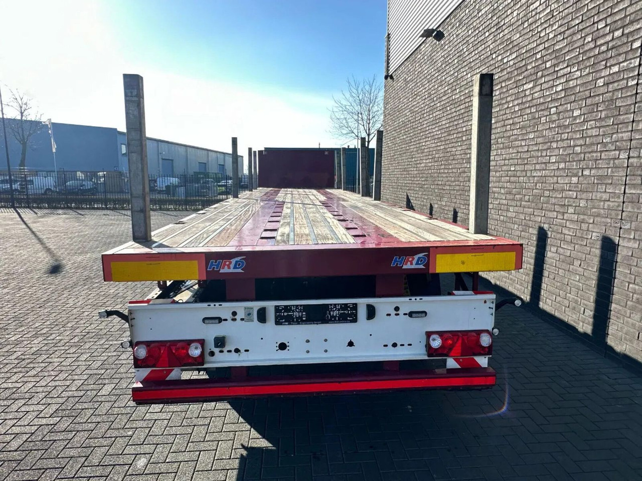 HRD SPLB 4 N. BALLAST TRAILER, 3E EN 4E ASSEN GESTUU - Dropside/ Flatbed semi-trailer: picture 5 HRD SPLB 4 N. BALLAST TRAILER, 3E EN 4E ASSEN GESTUU - Dropside/ Flatbed semi-trailer: picture 5