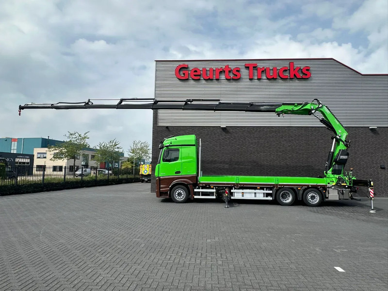 Mercedes-Benz Actros 2545 6X2 OPENLAADBAK MET FASSI F545RA.2.28 XE DINAMIC KRAAN / KRAAN/ CRANE/ GRUA - Crane truck: picture 1 Mercedes-Benz Actros 2545 6X2 OPENLAADBAK MET FASSI F545RA.2.28 XE DINAMIC KRAAN / KRAAN/ CRANE/ GRUA - Crane truck: picture 1