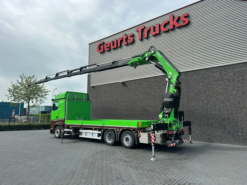 Mercedes-Benz Actros 2545 6X4 OPENLAADBAK MET FASSI F545RA.2.28 XE DINAMIC KRAAN / KRAAN/ CRANE/ GRUA - Crane truck: picture 3 Mercedes-Benz Actros 2545 6X4 OPENLAADBAK MET FASSI F545RA.2.28 XE DINAMIC KRAAN / KRAAN/ CRANE/ GRUA - Crane truck: picture 3