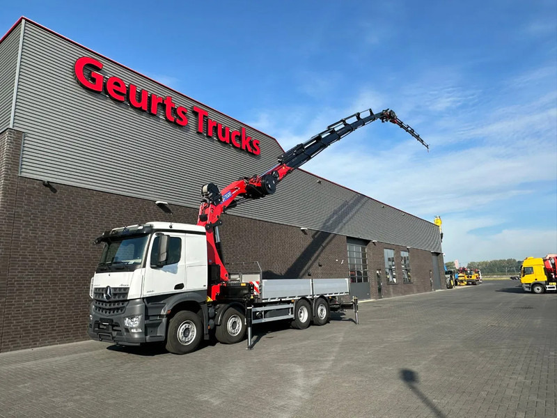 Mercedes-Benz Arocs 3251 8X2 + HMF 7020-K7 FJ 1400-K6 KRAAN/KRAN/CRANE/GRUA/NIEUW/NEW - Crane truck: picture 2 Mercedes-Benz Arocs 3251 8X2 + HMF 7020-K7 FJ 1400-K6 KRAAN/KRAN/CRANE/GRUA/NIEUW/NEW - Crane truck: picture 2