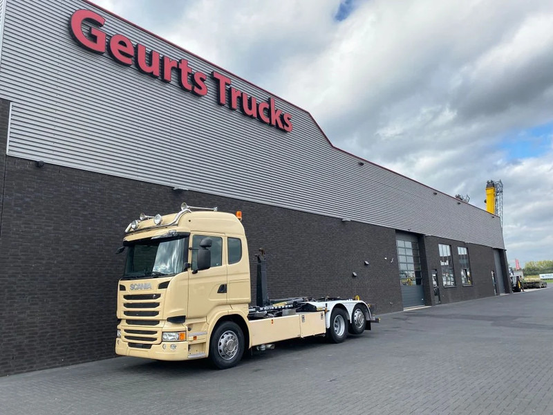 Scania R450 6X2 + PALFINGER HAAKARMSYSTEEM/ABROLLKIPPER/HOOKLIFT - Hook lift truck: picture 3 Scania R450 6X2 + PALFINGER HAAKARMSYSTEEM/ABROLLKIPPER/HOOKLIFT - Hook lift truck: picture 3