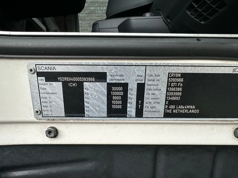 Tractor unit Scania R490 LA 6X4MNA TREKKER/SZM/TRACTOR: picture 20