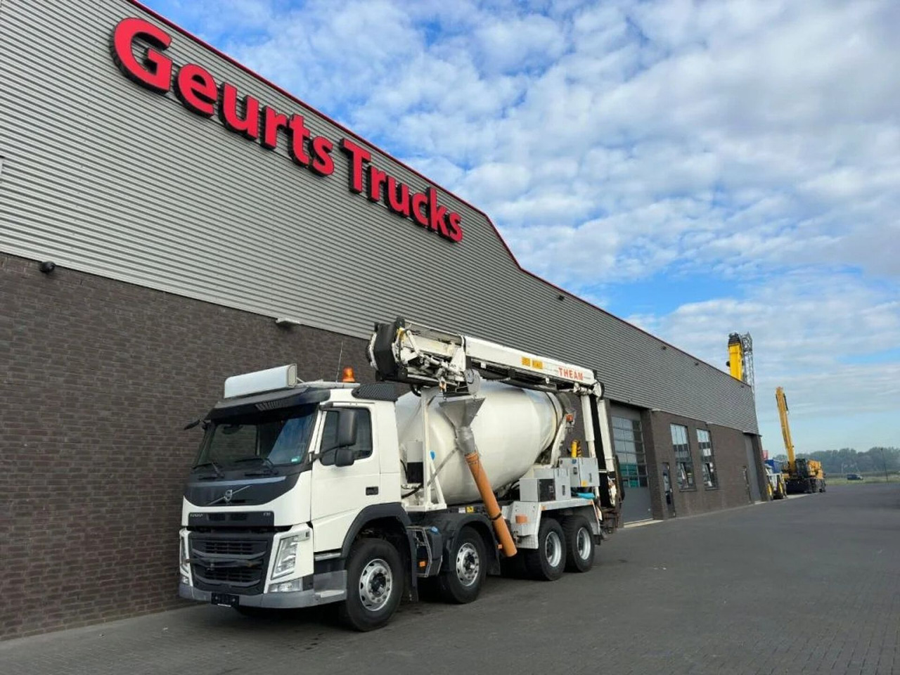 Volvo FM 410 8X4 + STETTER 9 M3 MIXER/MISCHER + THEAM - Concrete mixer truck: picture 2 Volvo FM 410 8X4 + STETTER 9 M3 MIXER/MISCHER + THEAM - Concrete mixer truck: picture 2