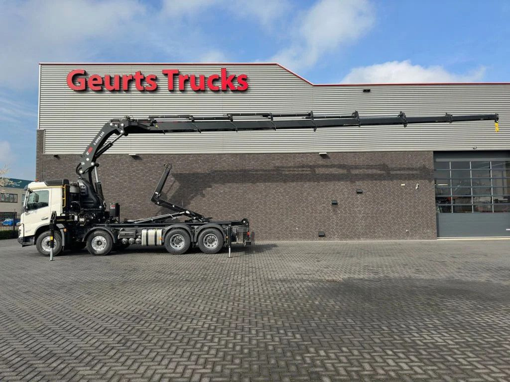 Volvo FMX 500 8X4 HIAB HAAKARM + HIAB 548 E-8 KRAAN/KR - Hook lift truck, Crane truck: picture 1 Volvo FMX 500 8X4 HIAB HAAKARM + HIAB 548 E-8 KRAAN/KR - Hook lift truck, Crane truck: picture 1