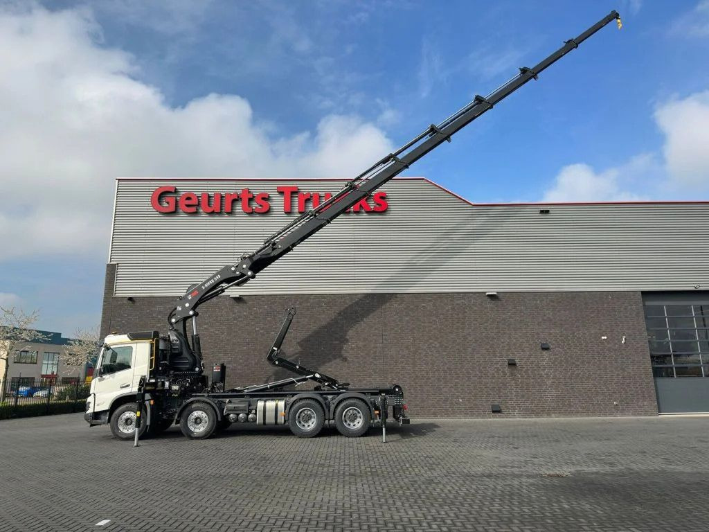 Volvo FMX 500 8X4 HIAB HAAKARM + HIAB 548 E-8 KRAAN/KR - Hook lift truck, Crane truck: picture 5 Volvo FMX 500 8X4 HIAB HAAKARM + HIAB 548 E-8 KRAAN/KR - Hook lift truck, Crane truck: picture 5