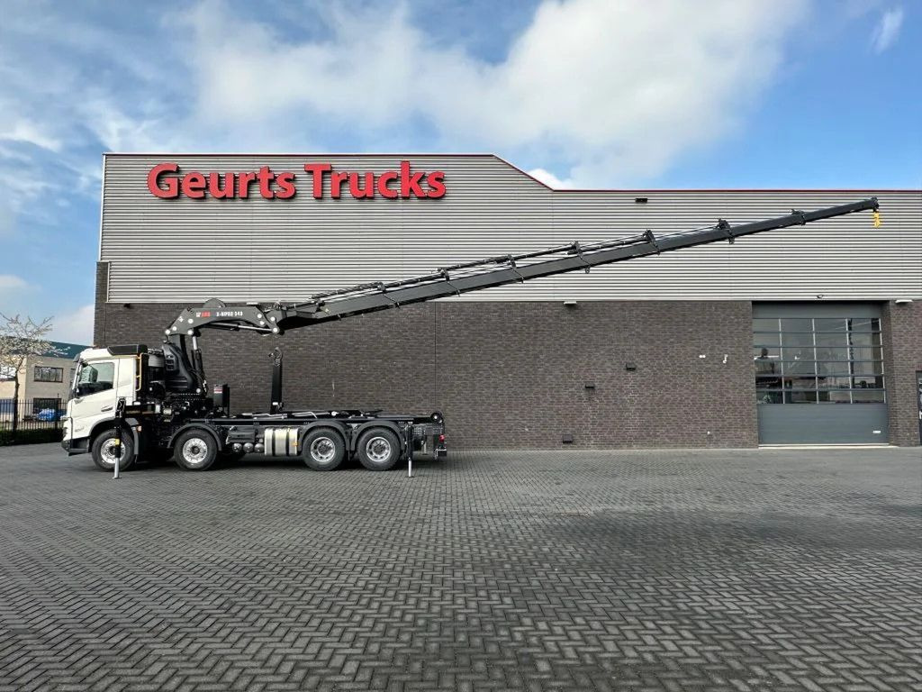 Volvo FMX 500 8X4 HIAB HAAKARM + HIAB 548 E-8 KRAAN/KR - Crane truck, Hook lift truck: picture 4 Volvo FMX 500 8X4 HIAB HAAKARM + HIAB 548 E-8 KRAAN/KR - Crane truck, Hook lift truck: picture 4