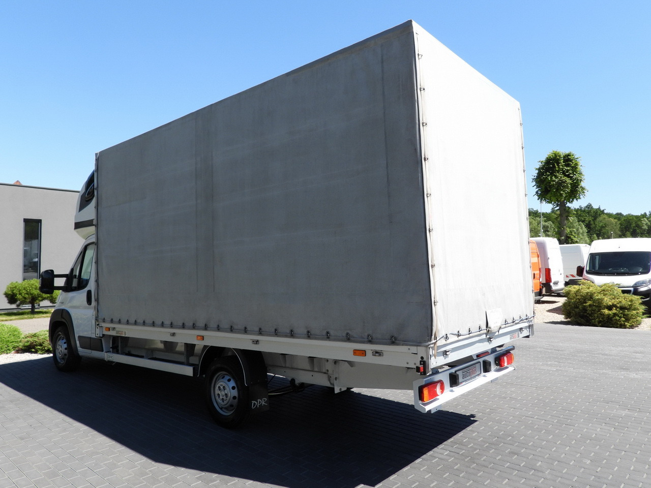Curtain side van FIAT DUCATO  TARPAULIN 10 PALLETS WEBASTO CRUISE CONTROL LED LIGHTS PNEUMATICS AIR CONDITIONING  180HP: picture 10