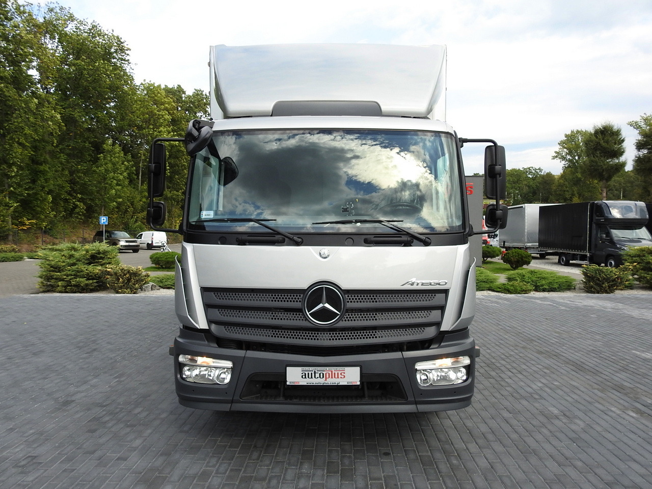 MERCEDES ATEGO 1221 TARPAULIN LIFT 16 PALLETS WEBASTO AIR CONDITIONING PNEUMATICS TWIN WHEELS  230HP - Curtain side van: picture 5 MERCEDES ATEGO 1221 TARPAULIN LIFT 16 PALLETS WEBASTO AIR CONDITIONING PNEUMATICS TWIN WHEELS  230HP - Curtain side van: picture 5