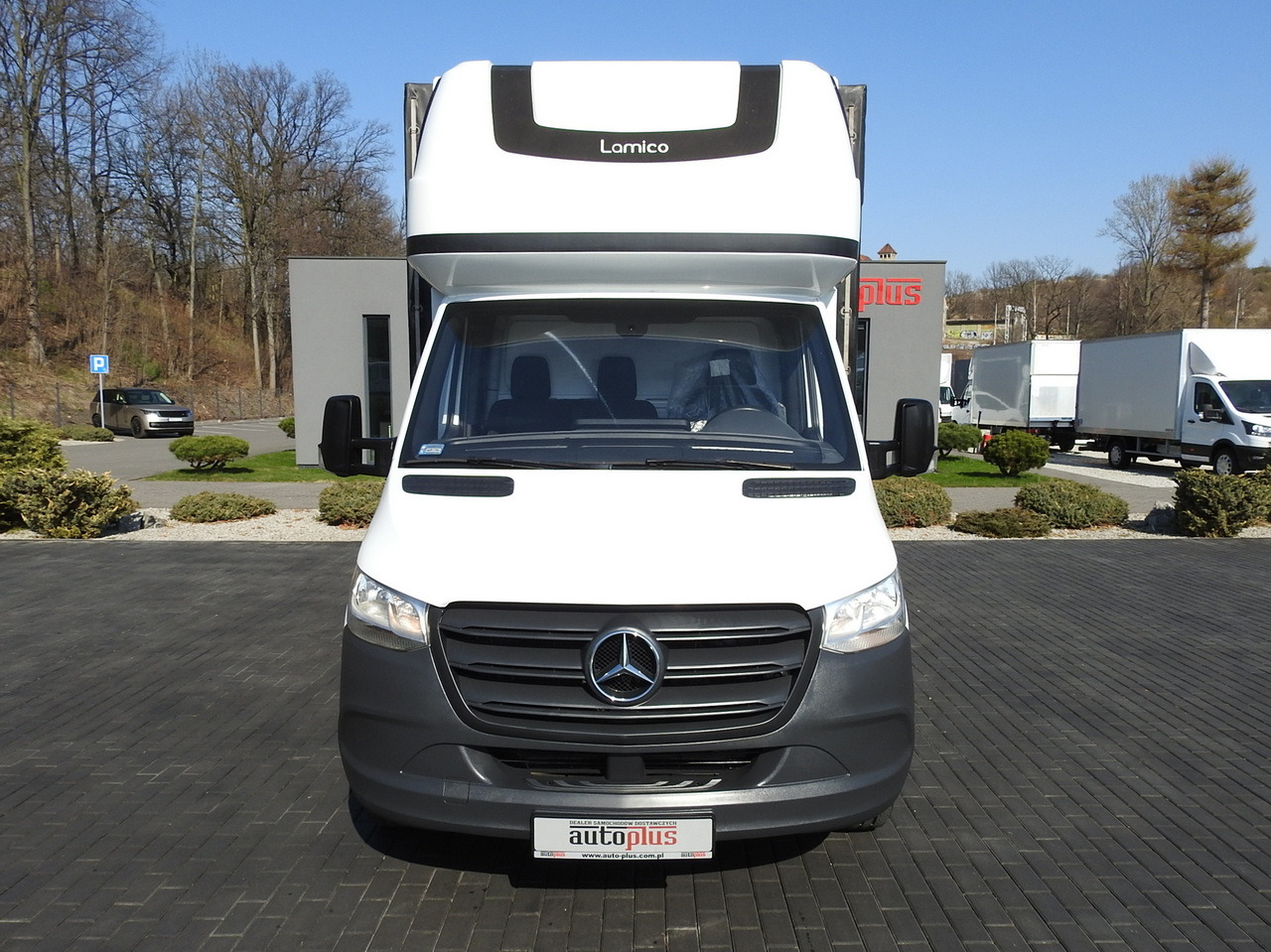 MERCEDES SPRINTER 316  TARPAULIN 10 PALLETS WEBASTO AIR CONDITIONING  165HP - Curtain side van: picture 5 MERCEDES SPRINTER 316  TARPAULIN 10 PALLETS WEBASTO AIR CONDITIONING  165HP - Curtain side van: picture 5