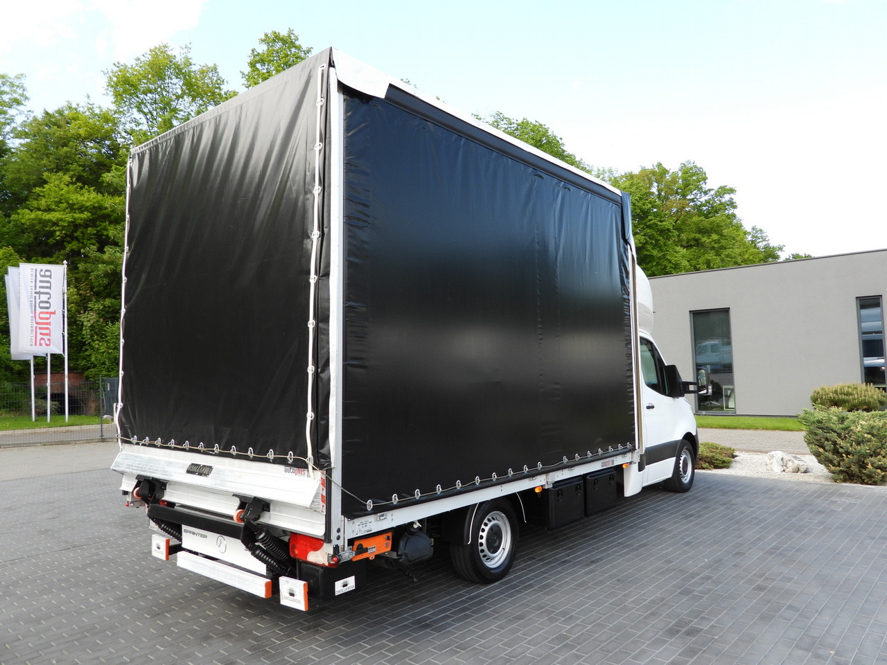 Curtain side van MERCEDES SPRINTER 316 TARPAULIN LIFT 10 PALLETS WEBASTO CRUISE CONTROL PNEUMATICS AIR CONDITIONING  160HP: picture 15