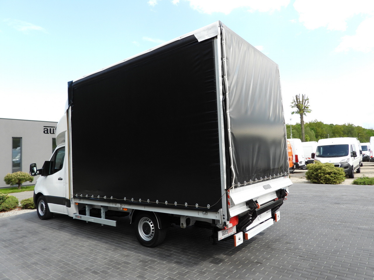Curtain side van MERCEDES SPRINTER 316 TARPAULIN LIFT 10 PALLETS WEBASTO CRUISE CONTROL PNEUMATICS AIR CONDITIONING  160HP: picture 10