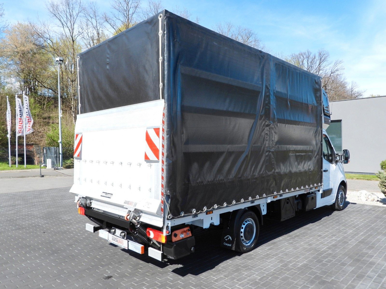 Curtain side van Opel MOVANO  PRITSCHE PLANE AUFZUG 9 PALETTEN WEBASTO: picture 14