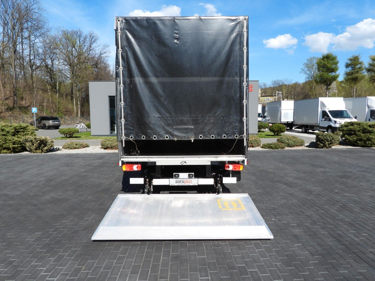 Curtain side van Opel MOVANO  PRITSCHE PLANE AUFZUG 9 PALETTEN WEBASTO: picture 12