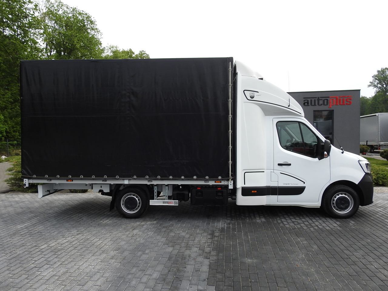 Curtain side van RENAULT MASTER TARPAULIN 10 PALLETS WEBASTO CRUISE CONTROL AIR CONDITIONING LED LIGHTS PNEUMATICS  165HP: picture 7