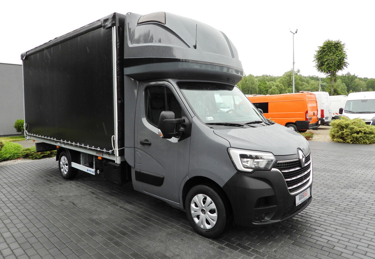RENAULT MASTER TARPAULIN 10 PALLETS WEBASTO CRUISE CONTROL LED LIGHTS PNEUMATICS AIR CONDITIONING 165HP - Curtain side van: picture 4 RENAULT MASTER TARPAULIN 10 PALLETS WEBASTO CRUISE CONTROL LED LIGHTS PNEUMATICS AIR CONDITIONING 165HP - Curtain side van: picture 4