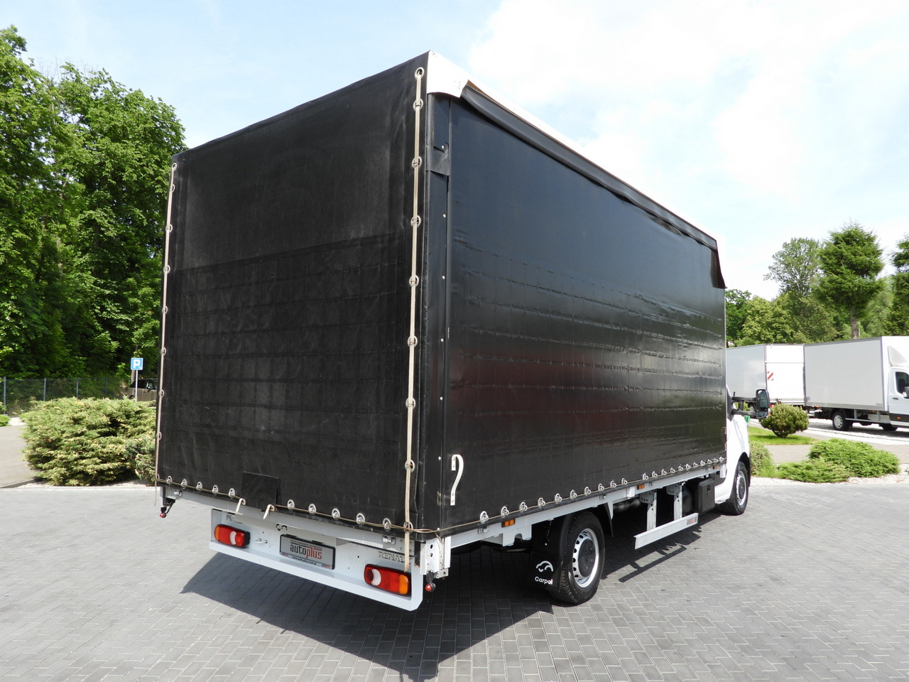 RENAULT MASTER TARPAULIN 12 PALLETS WEBASTO CRUISE CONTROL LED LIGHTS PNEUMATICS AIR CONDITIONING 165HP - Curtain side van: picture 3 RENAULT MASTER TARPAULIN 12 PALLETS WEBASTO CRUISE CONTROL LED LIGHTS PNEUMATICS AIR CONDITIONING 165HP - Curtain side van: picture 3