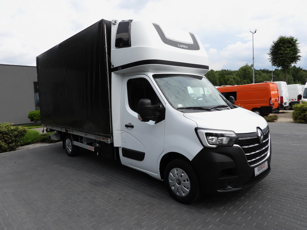RENAULT MASTER TARPAULIN LIFT 9 PALLETS WEBASTO CRUISE CONTROL LED LIGHTS PNEUMATICS AIR CONDITIONING 165HP - Curtain side van: picture 4 RENAULT MASTER TARPAULIN LIFT 9 PALLETS WEBASTO CRUISE CONTROL LED LIGHTS PNEUMATICS AIR CONDITIONING 165HP - Curtain side van: picture 4