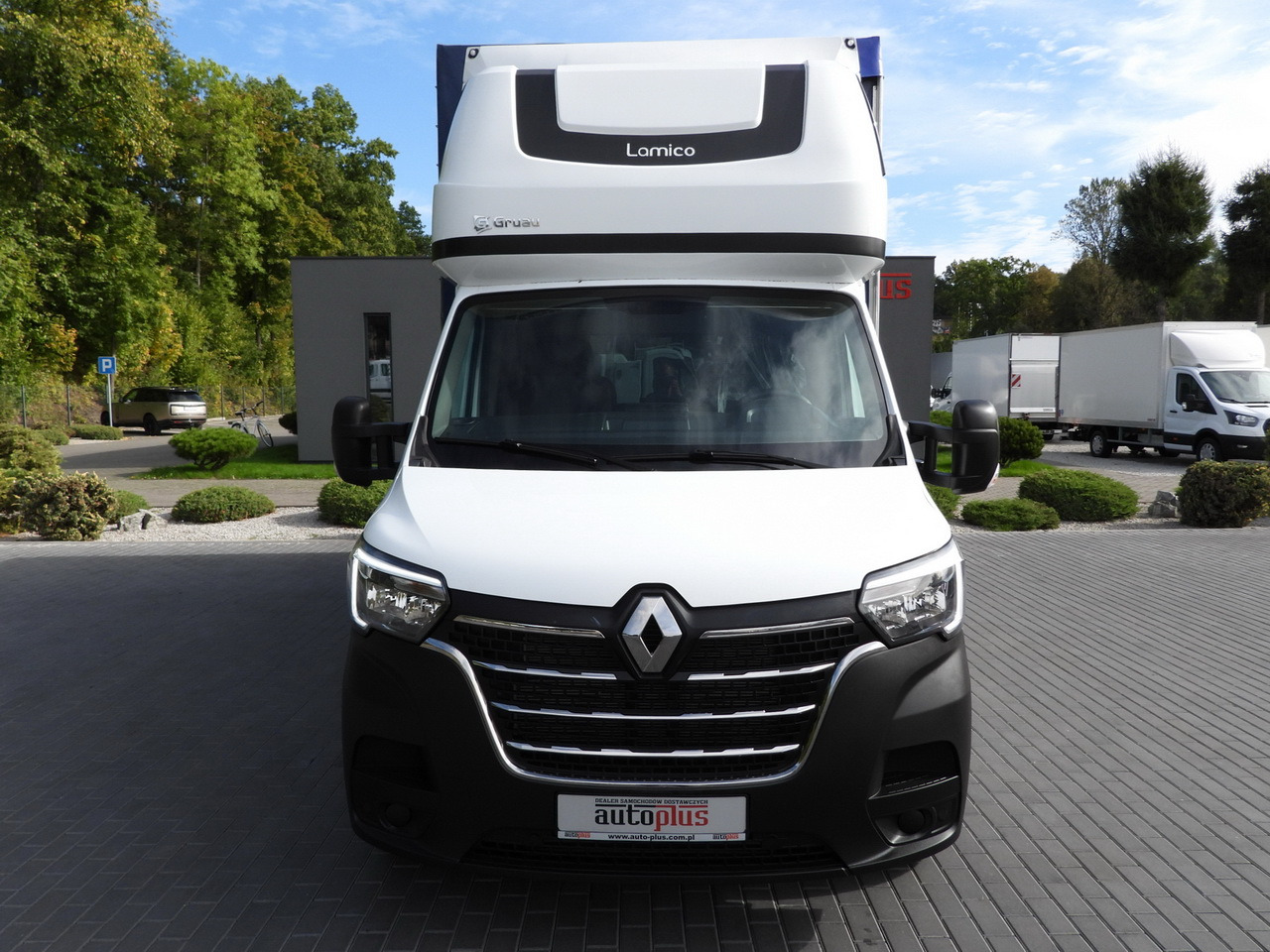 RENAULT MASTER TARPAULIN LIFT 9 PALLETS WEBASTO CRUISE CONTROL LED LIGHTS PNEUMATICS AIR CONDITIONING 165HP - Curtain side van: picture 5 RENAULT MASTER TARPAULIN LIFT 9 PALLETS WEBASTO CRUISE CONTROL LED LIGHTS PNEUMATICS AIR CONDITIONING 165HP - Curtain side van: picture 5