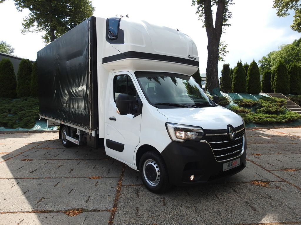 Curtain side van Renault MASTER PRITSCHE PLANE 10 PALETTEN WEBASTO A/C: picture 16