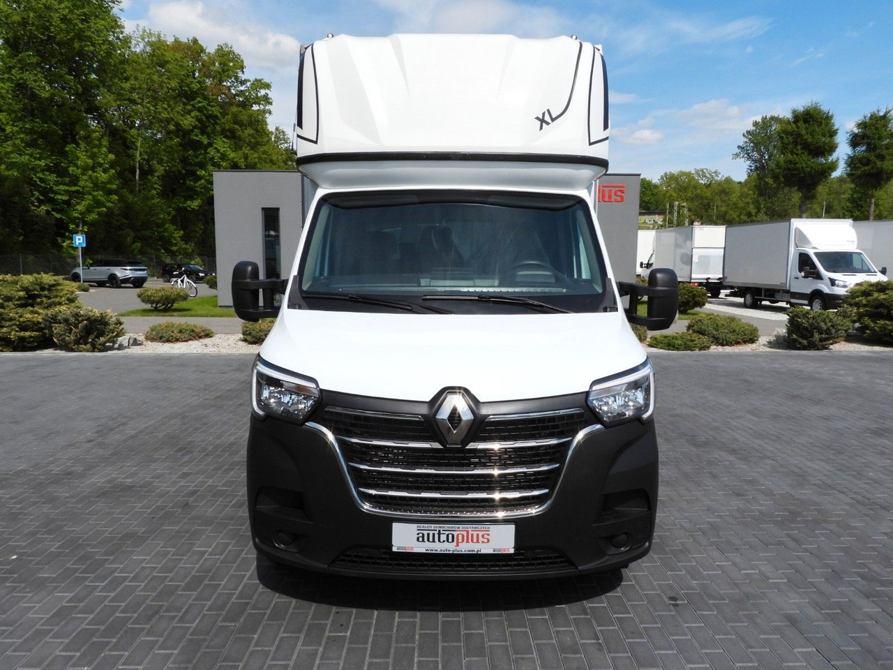 Curtain side van Renault MASTER  PRITSCHE PLANE 10 PALETTEN WEBASTO  A/C: picture 5