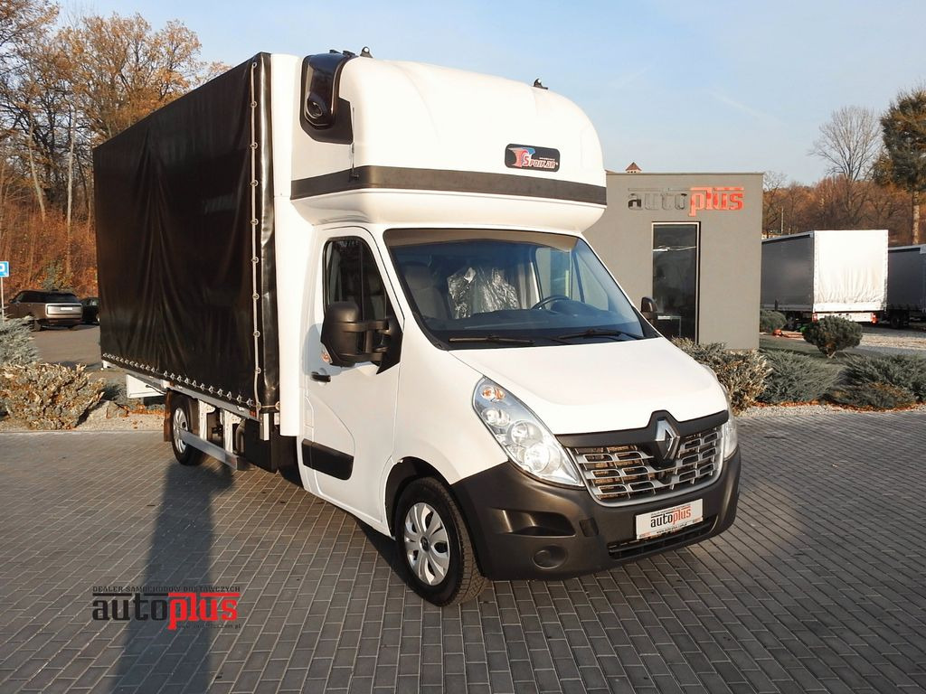 Renault MASTER PRITSCHE PLANE 10 PALETTEN WEBASTO A/C - Curtain side van: picture 1 Renault MASTER PRITSCHE PLANE 10 PALETTEN WEBASTO A/C - Curtain side van: picture 1