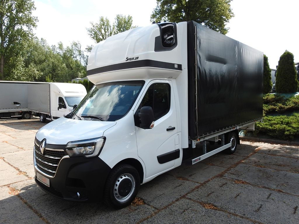 Curtain side van Renault MASTER PRITSCHE PLANE 10 PALETTEN WEBASTO A/C: picture 6