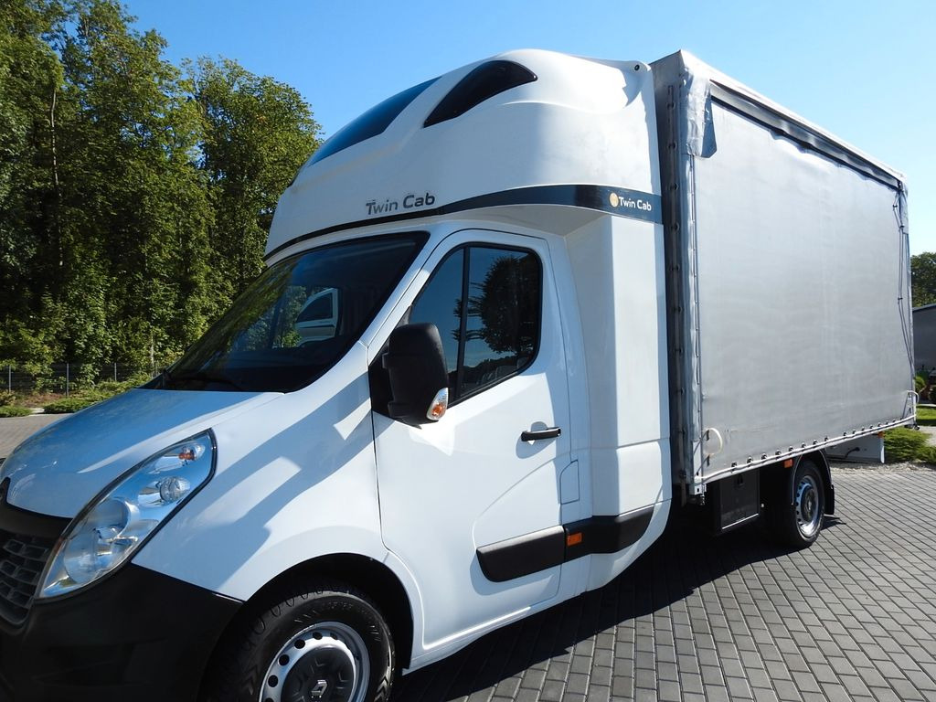 Curtain side van, Combi van Renault MASTER PRITSCHE PLANE 8 PALETTEN WEBASTO A/C: picture 16