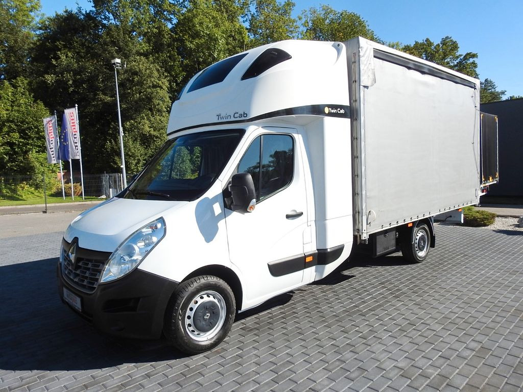 Curtain side van, Combi van Renault MASTER PRITSCHE PLANE 8 PALETTEN WEBASTO A/C: picture 6
