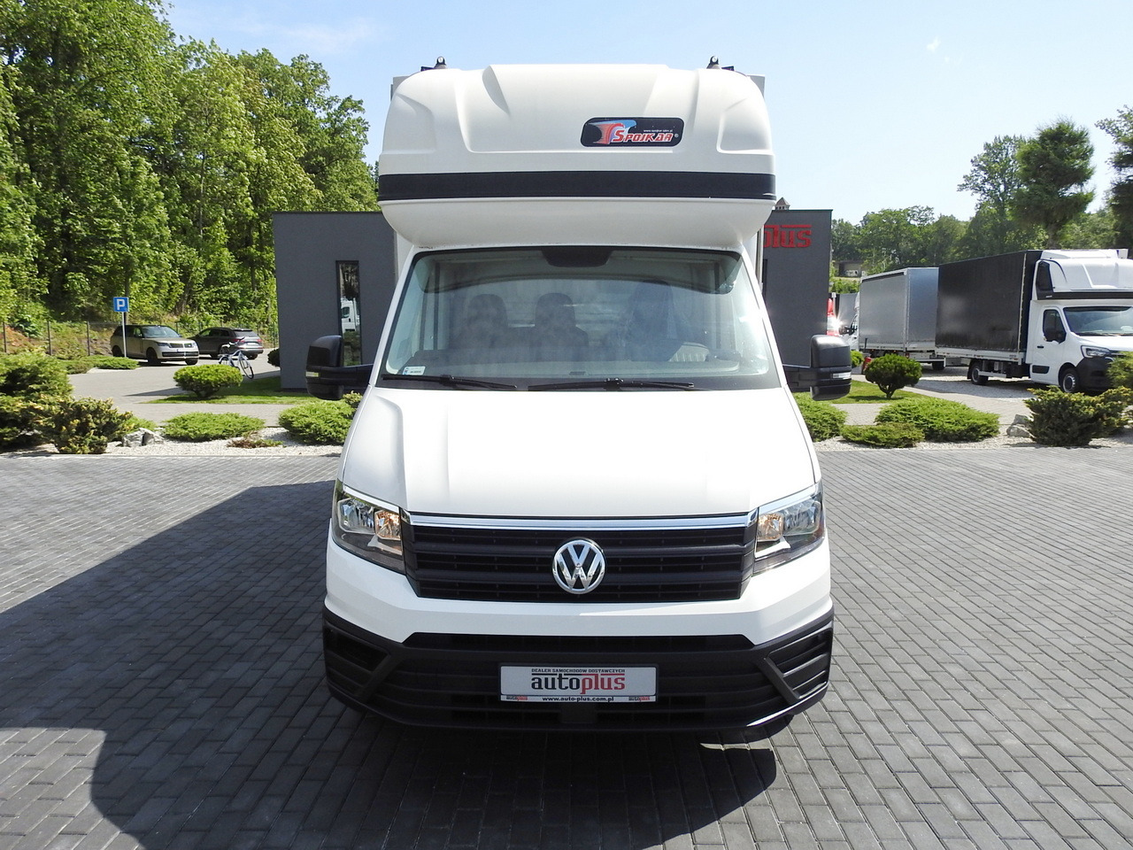 VOLKSWAGEN CRAFTER TARPAULIN LIFT 8 PALLETS WEBASTO CRUISE CONTROL  180HP - Curtain side van: picture 5 VOLKSWAGEN CRAFTER TARPAULIN LIFT 8 PALLETS WEBASTO CRUISE CONTROL  180HP - Curtain side van: picture 5