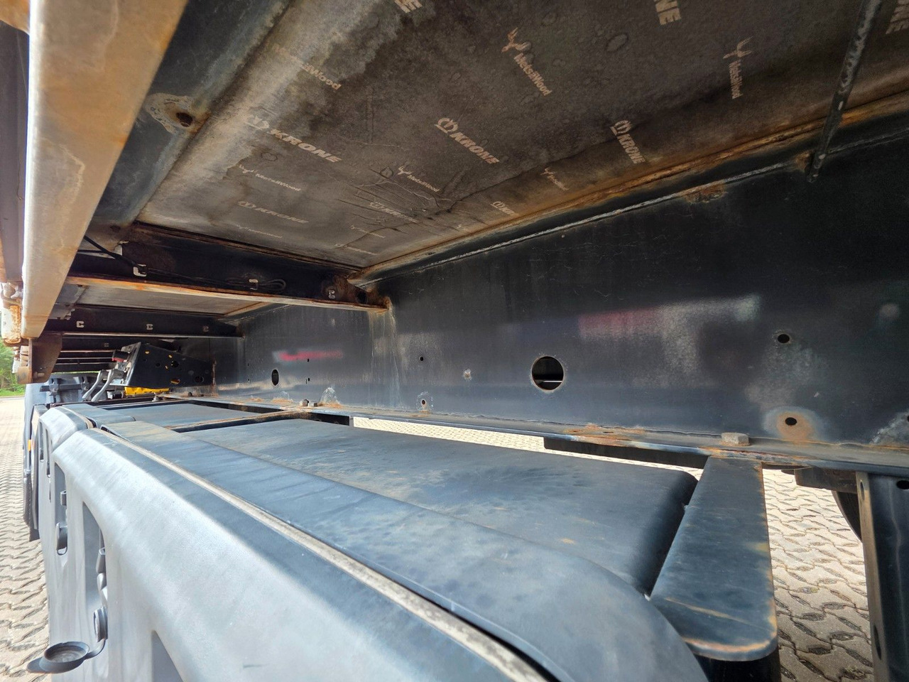 Dropside/ Flatbed trailer Krone AZ / Baustoff / 40 mm: picture 11 Dropside/ Flatbed trailer Krone AZ / Baustoff / 40 mm: picture 11