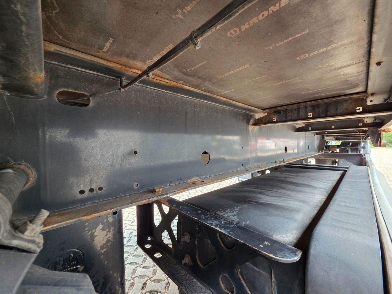 Dropside/ Flatbed trailer Krone AZ / Baustoff / 40 mm: picture 13 Dropside/ Flatbed trailer Krone AZ / Baustoff / 40 mm: picture 13