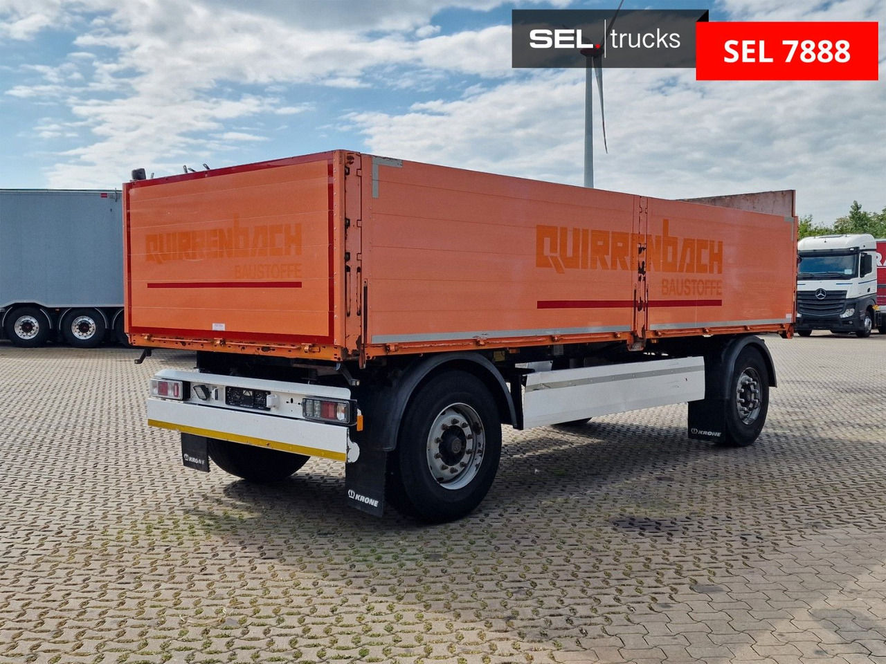 Krone AZ / Baustoff / 40 mm - Dropside/ Flatbed trailer: picture 5 Krone AZ / Baustoff / 40 mm - Dropside/ Flatbed trailer: picture 5