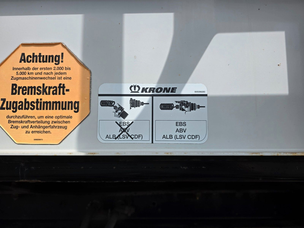 Dropside/ Flatbed trailer Krone AZ / Baustoff / 40 mm: picture 31 Dropside/ Flatbed trailer Krone AZ / Baustoff / 40 mm: picture 31