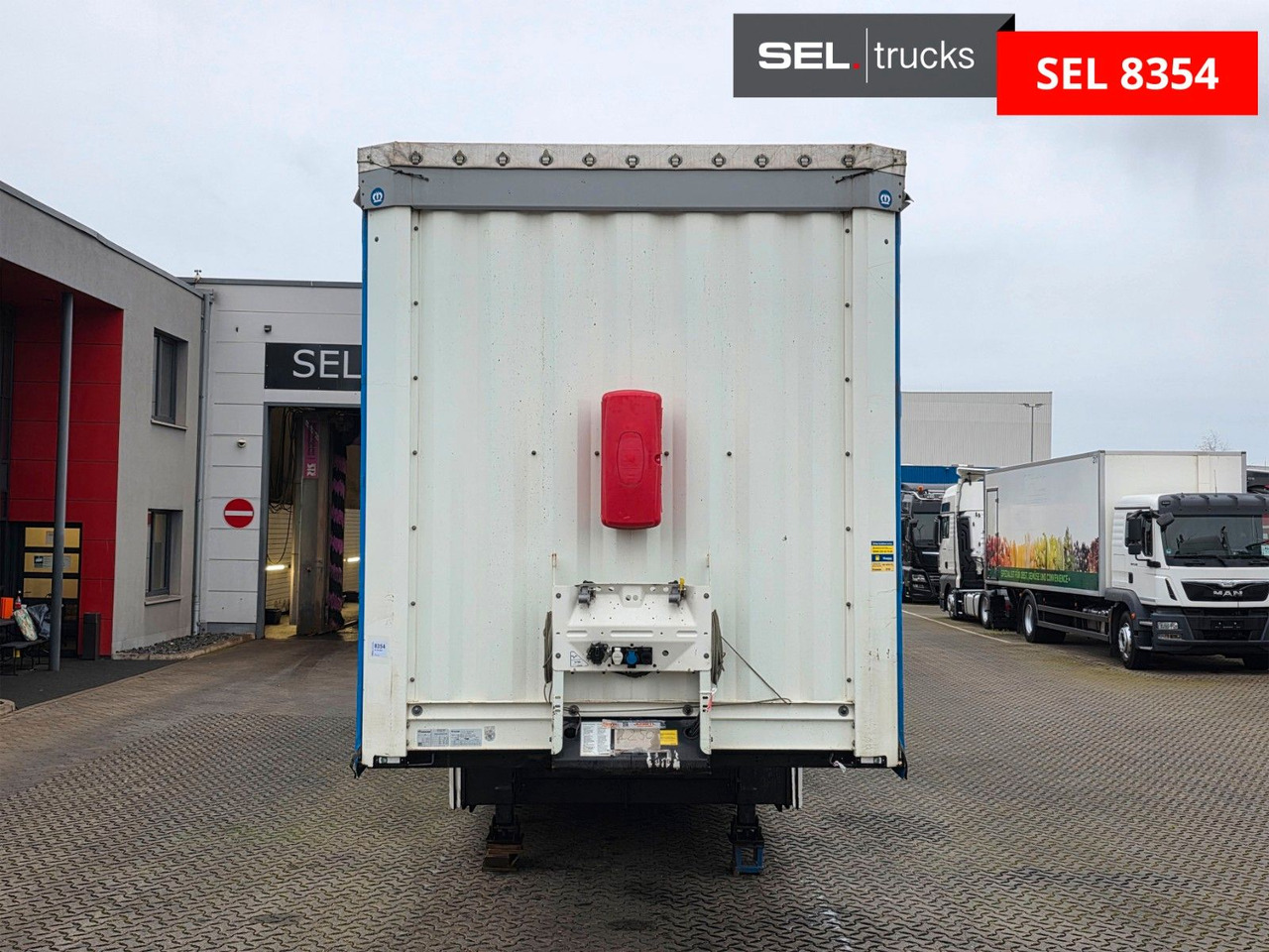 Krone SD / 2 Liftachsen - Curtainsider semi-trailer: picture 2 Krone SD / 2 Liftachsen - Curtainsider semi-trailer: picture 2