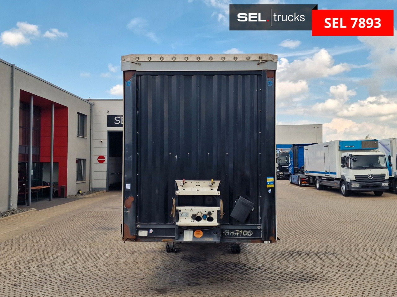 Krone SD / Hubdach / EDSCHA / Mega / Liftachse - Curtainsider semi-trailer: picture 2 Krone SD / Hubdach / EDSCHA / Mega / Liftachse - Curtainsider semi-trailer: picture 2