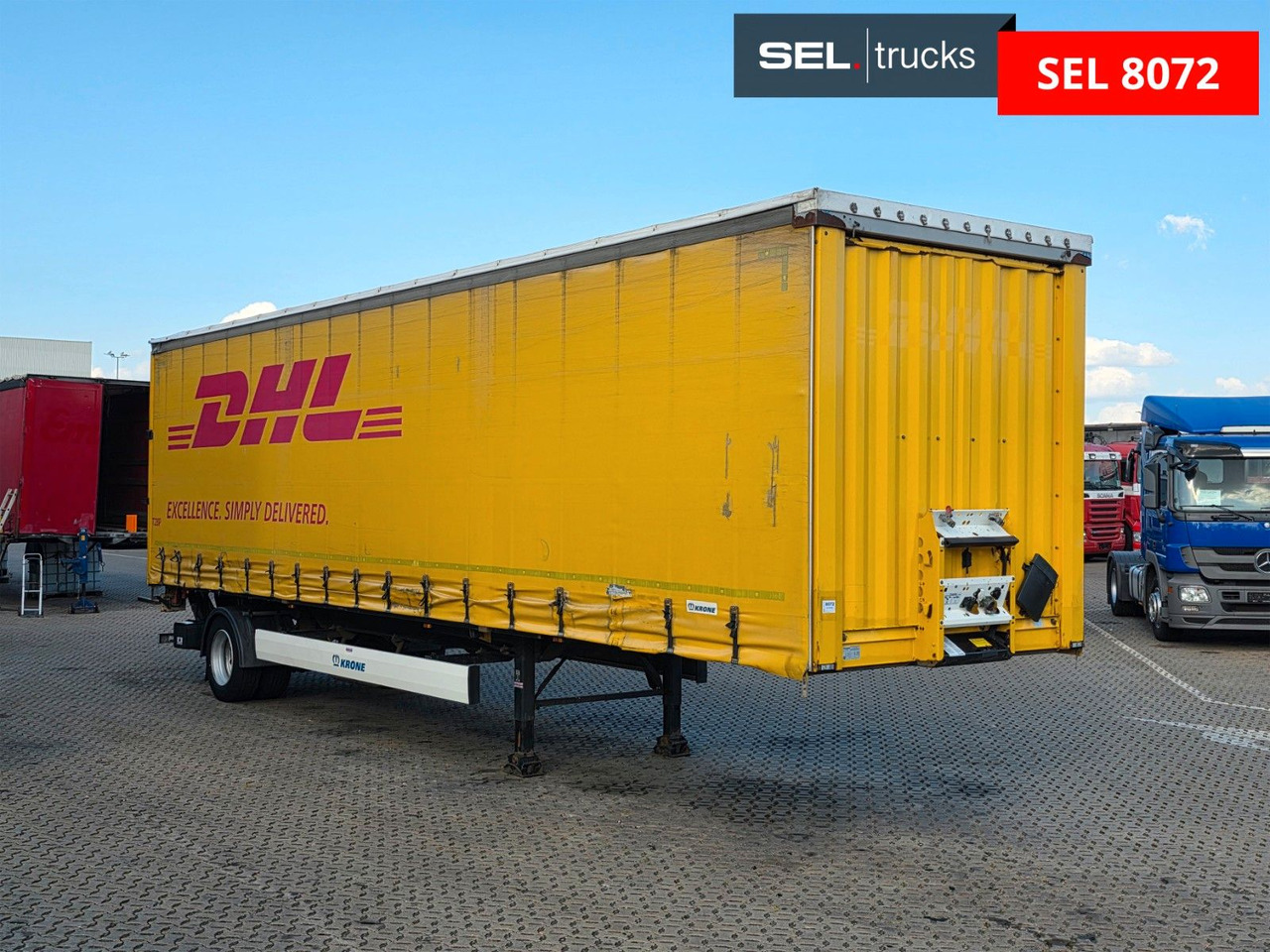 Krone SE / LBW / LENK / EDSCHA - Curtainsider semi-trailer: picture 3 Krone SE / LBW / LENK / EDSCHA - Curtainsider semi-trailer: picture 3