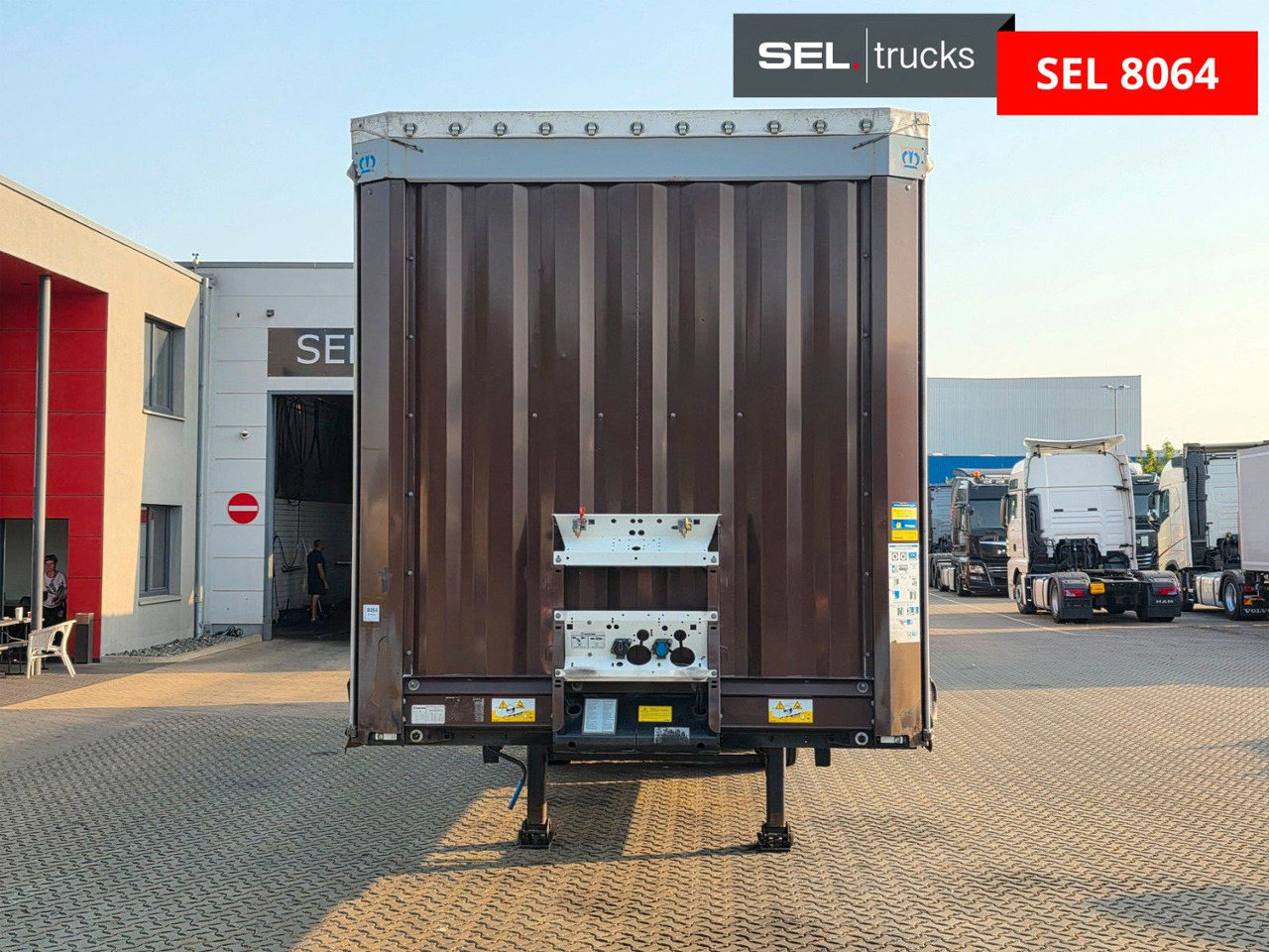 Krone SZ / EDSCHA / Liftachse - Curtainsider semi-trailer: picture 2 Krone SZ / EDSCHA / Liftachse - Curtainsider semi-trailer: picture 2