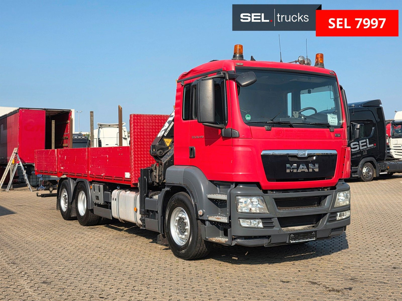 MAN TGS 26.440 6X2-2 BL / Mit Fernbedienung / ATLAS - Crane truck: picture 3 MAN TGS 26.440 6X2-2 BL / Mit Fernbedienung / ATLAS - Crane truck: picture 3