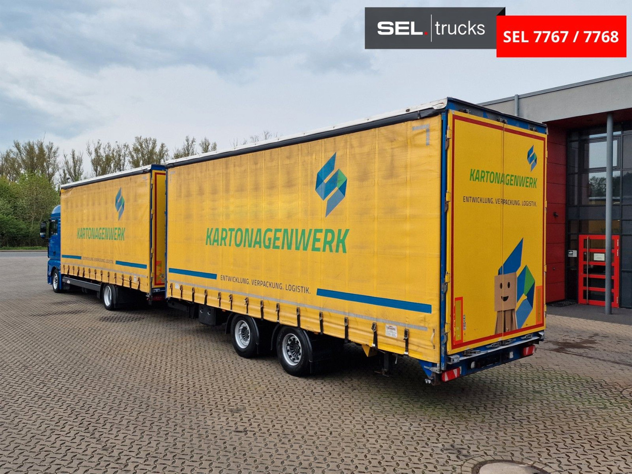 Curtainsider truck MAN TGX 18.440 4X2 LL-U /Intarder/Hubdach/Durchlade: picture 7