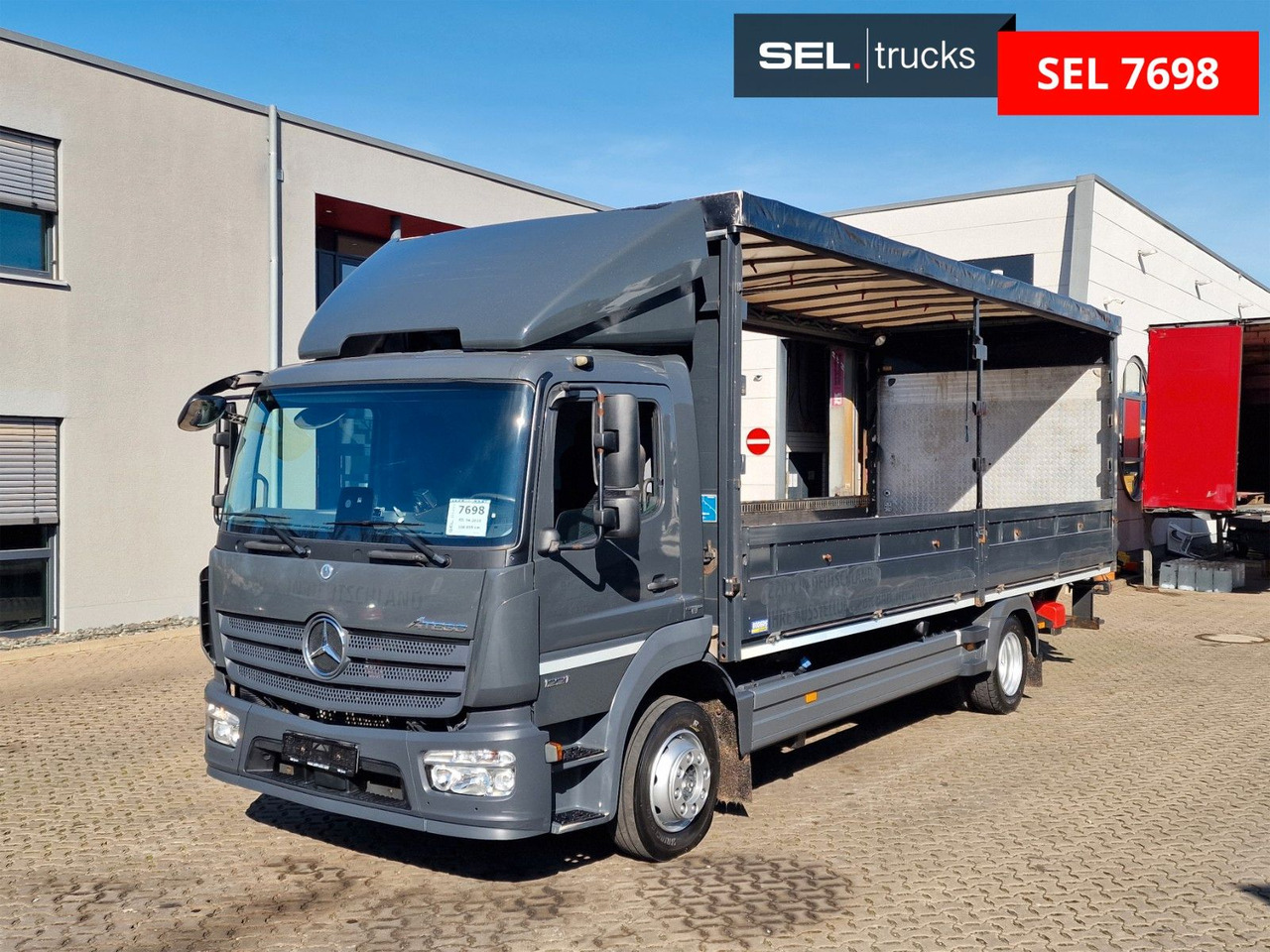 Mercedes-Benz Atego 1221 / Ladebordwand - Curtainsider truck: picture 1 Mercedes-Benz Atego 1221 / Ladebordwand - Curtainsider truck: picture 1