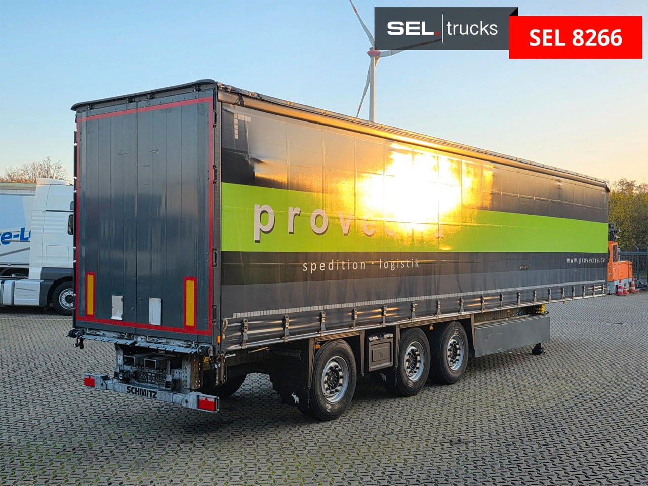 Schmitz Cargobull SCS 24/L / Palettenk. / Staplerh. / Lenk. - Curtainsider semi-trailer: picture 5 Schmitz Cargobull SCS 24/L / Palettenk. / Staplerh. / Lenk. - Curtainsider semi-trailer: picture 5
