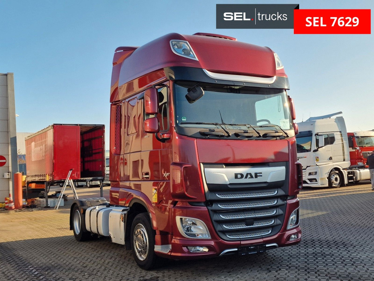 DAF XF 480 FT / ZF Intarder / Euro 6D - Tractor unit: picture 3 DAF XF 480 FT / ZF Intarder / Euro 6D - Tractor unit: picture 3