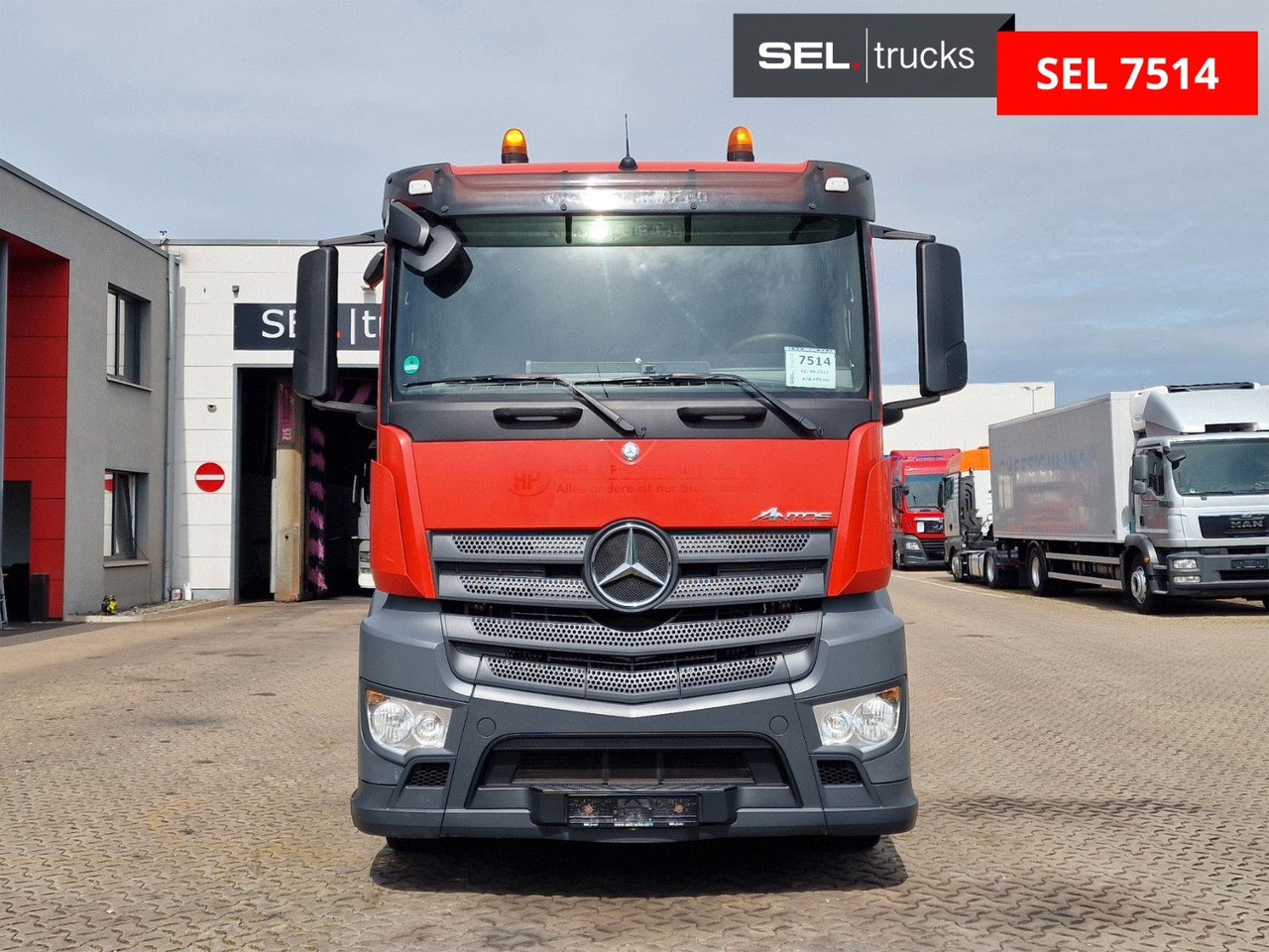Mercedes-Benz Antos 1843 / Atlas 172.3E-A4 / KRAN - Tractor unit: picture 3 Mercedes-Benz Antos 1843 / Atlas 172.3E-A4 / KRAN - Tractor unit: picture 3